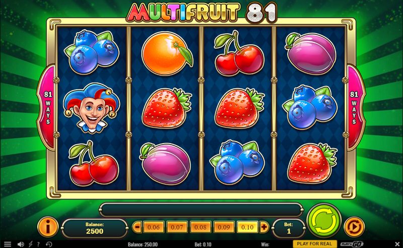 Multi Fruits slot